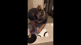 Why buy it when you can do it yourself! Create some diy wall art with me ♥️