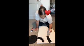 I love to create things and artwork myself. It’s so much better than buying and it saves you so much money!