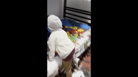 Child takes anger out on elf toy over broken iPad