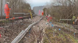 UK: Surrey Rail Line Reopens After Emergency Embankment Repairs