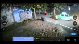 China: A Carsick Man Hit by Reversing Taxi