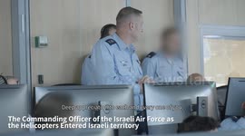Israel: Footage of the Commanding Officer of the Israeli Air Force, Maj. Gen. Tomer Bar
