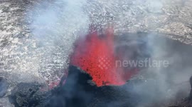 US: Kīlauea Eruption Sends Lava Skyward in Fiery Spectacle