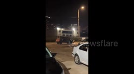 West Bank: Israeli forces storm the eastern area of Nablus city in the West Bank