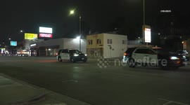 US, Los Angeles: Woodland Hills Officer Involved Shooting