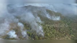 Australia: Massive Fires Rage Near Putty Rd as Hawkesbury Complex Burns