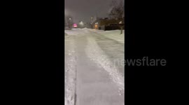 US Weather: Snow In Hillard, OH