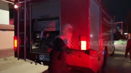 Fire rips through pet shop killing hundreds of animals inside