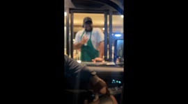 Starbucks drive-through employee delights customers with hilarious Mickey Mouse impression