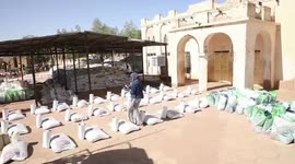 Aid distribution starts for 80,000 people in war-torn region in Sudanese capital