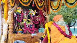 India: ISCKON Devotee arrived Mahakumbh with 45-day journey on foot