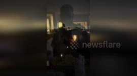 US: Power Lines Spark Against Trees in Los Angeles as Residents Struggle to Get Help