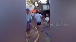 Burmese army bombs village killing at least 40 residents