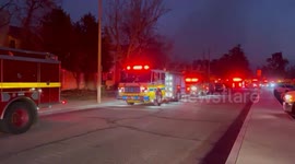 US: Kenneth Fire In Los Angeles County / 2