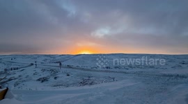 Guests freed from Britain's highest pub after snow in vow to remain in touch