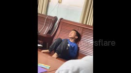 China:  Blowing Away the Tears with a Hairdryer