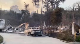 US: Palisades residents left reeling as wildfire destroys homes, businesses in Los Angeles