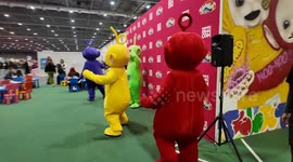 The Teletubbies make an appearance at this year's Rupauls Dragcon
