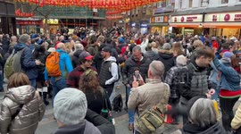 No Trousers Tube Ride, London, England