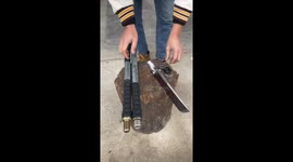 Multi-functional hoe impresses outdoor enthusiasts in China