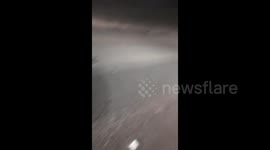 Lebanon: Traffic accident inside the airport tunnel towards Beirut