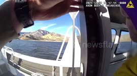 US: Kern County Deputies Rescue Couple from Overturned Vessel at Lake Isabella