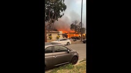 LA. Fire in the Palisade area.