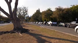 US: Palisades residents wait to return home checking fire losses