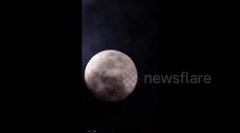 Wolf Moon: First Full Moon Of 2025 Shines In Night Sky