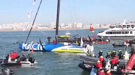 France: Frenchman Charlie Dalin has won the Solo Round the World Tour