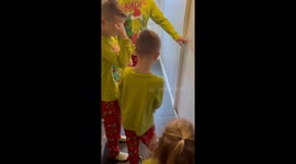 'What Christmas is All About!' - Highly anticipated motorbike surprise leaves kids brimming with excitement