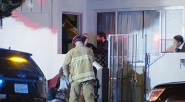 US, Los Angeles: Los Feliz Vehicle Into Apartment Leaves Child Injured Man Dead