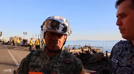 Exclusive interview : Mexican Lieutenant Colonel Discusses Collaboration in L.A. Fire Disaster Rescue Operation