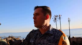 Exclusive interview : Mexican Lieutenant Colonel Discusses Collaboration in L.A. Fire Disaster Rescue Operation (part2)