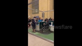 US: Cast Of ‘Severance’ Surprises Commuters At Grand Central To Promote New Season