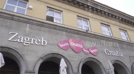 From Zagreb with love! Heartwarming house decoration in the middle of the city.