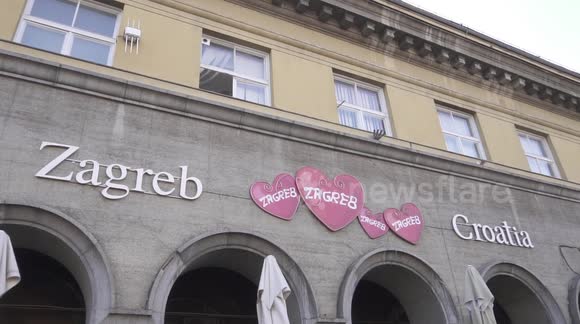 From Zagreb with love! Heartwarming house decoration in the middle of the city.