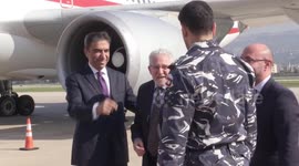 Lebanon: Spanish Foreign Minister arrives in Beirut