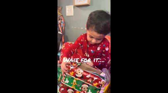 Exclusive- Little horror fan’s Christmas wish comes true