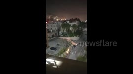Israeli military forces raided the in Nablus, the West Bank
