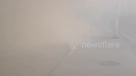 Spain: A young man has been arrested for causing a small fire outside Palma airport