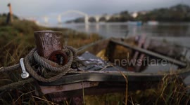 Spain: Wrecked boat to be turned into children's playground in Spain's Galicia