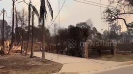 US: Destruction in Altadena following the fires in California