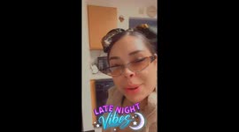 She asked what's in it but she made the shot.