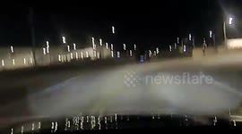 US: Suspects Crash Into Tinker Air Force Base Fence After Stealing Car From Deaf Couple