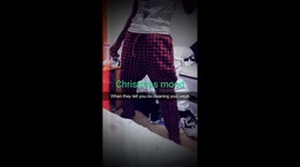 Hey, me in Christmas mood, avoiding to clean my bedroom, because I only know dancing to kill my stress