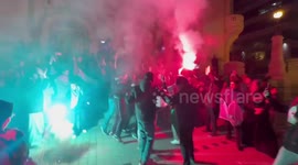 Tunisia: Tunisians celebrate the first day of truce in Gaza