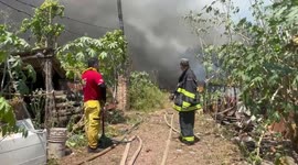Paraguay: At least 135 families are evacuated due to a raging fire on the banks of the Paraguay River