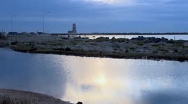 Overview of the area where Royal Caribbean plans to build the first large privately managed tourist port in Italy in Fiumicino, near Rome.