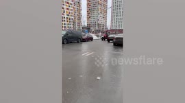 Police chase tractor after worker 'borrowed' it from his boss to clear snow for friend